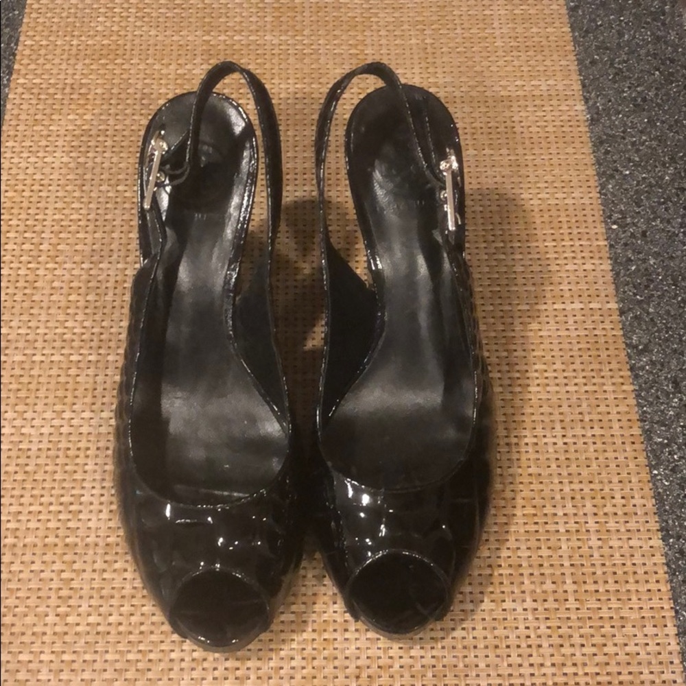 Tory Burch sling back heels